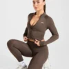 Physique-Jacke mit Reißverschluss