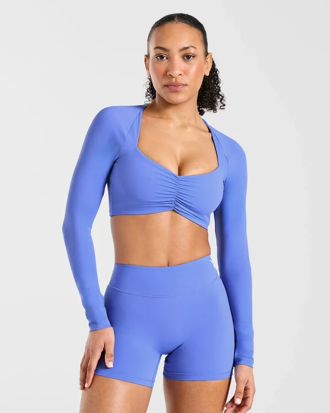 Physique Langarm-Crop-Top
