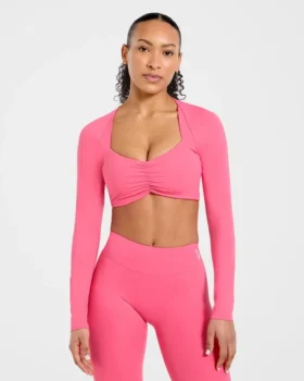 Physique Langarm-Crop-Top