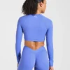 Physique Langarm-Crop-Top
