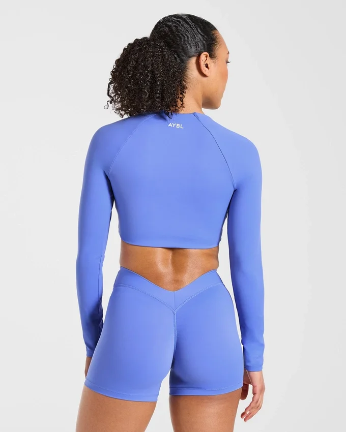 Physique Langarm-Crop-Top