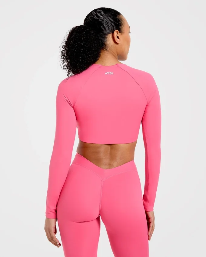 Physique Langarm-Crop-Top