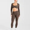 Physique Langarm-Crop-Top