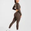Physique Langarm-Crop-Top