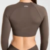 Physique Langarm-Crop-Top