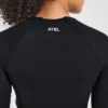 Physique Langarm-Crop-Top