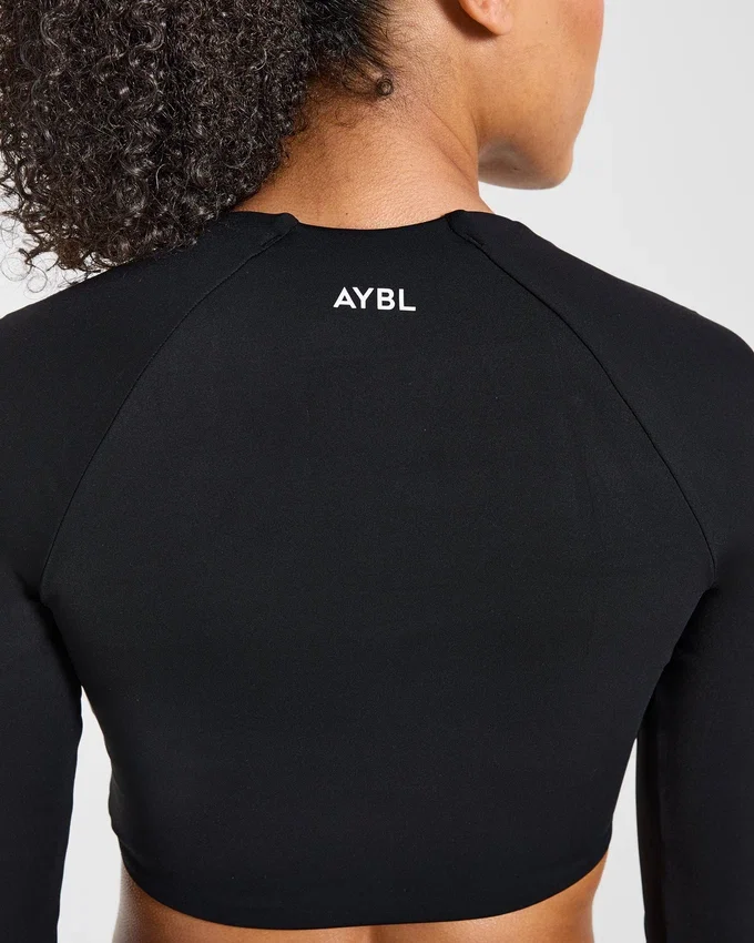 Physique Langarm-Crop-Top
