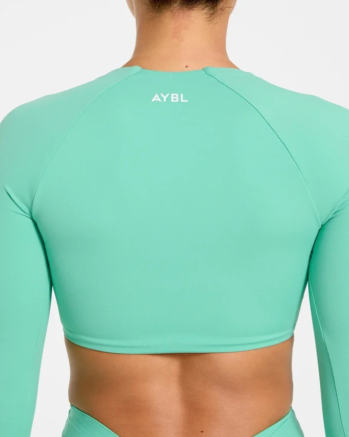 Physique Langarm-Crop-Top