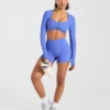 Physique Langarm-Crop-Top