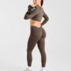 Physique Langarm-Crop-Top