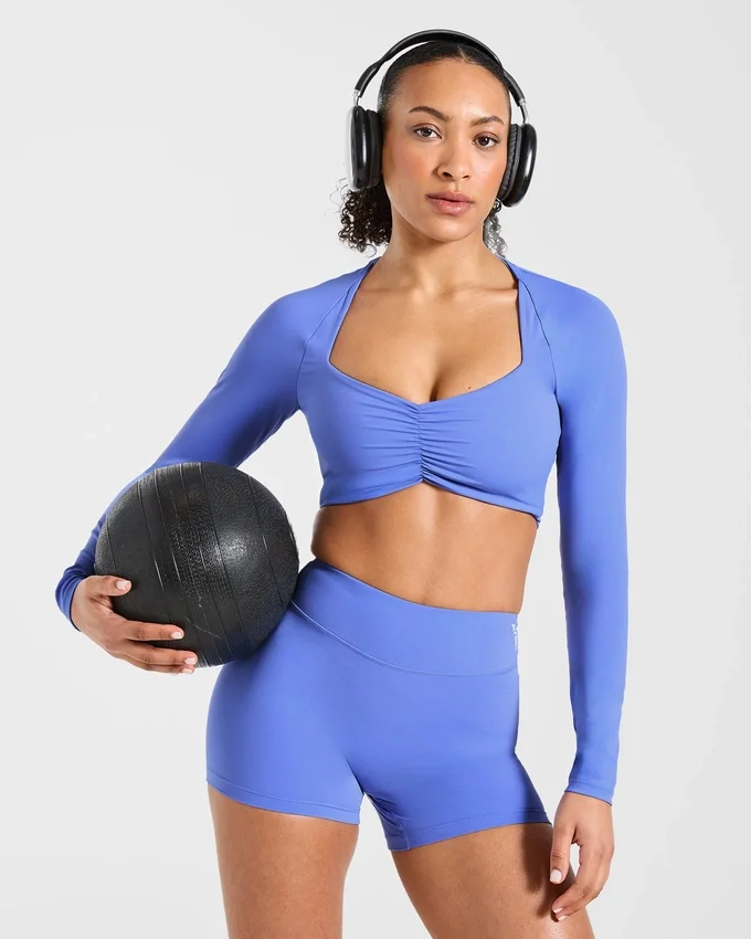 Physique Langarm-Crop-Top