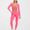 Physique Langarm-Crop-Top