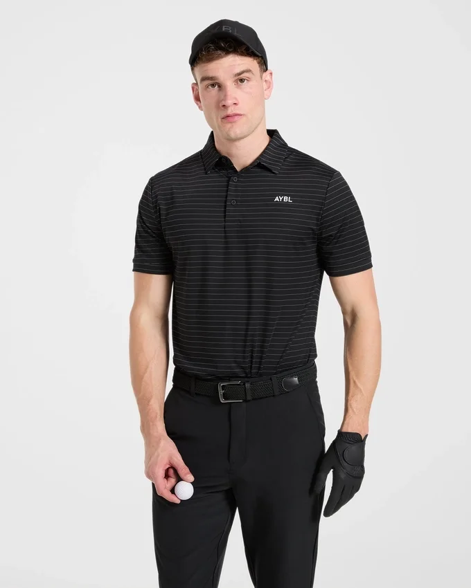 Polohemd mit klassischen Streifen