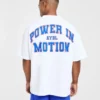 „Power In Motion“ Oversize-T-Shirt
