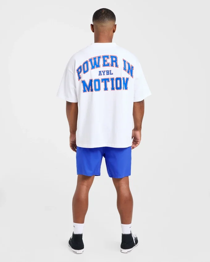 „Power In Motion“ Oversize-T-Shirt