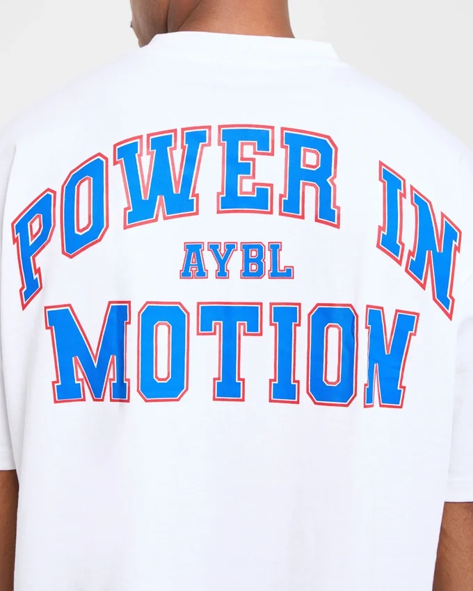 „Power In Motion“ Oversize-T-Shirt