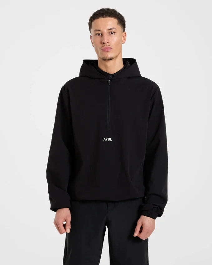 Precision 1/4-Reißverschluss-Windpullover