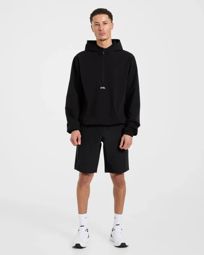 Precision 1/4-Reißverschluss-Windpullover
