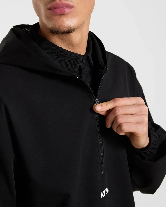 Precision 1/4-Reißverschluss-Windpullover