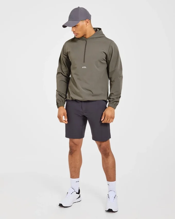 Precision 1/4-Reißverschluss-Windpullover