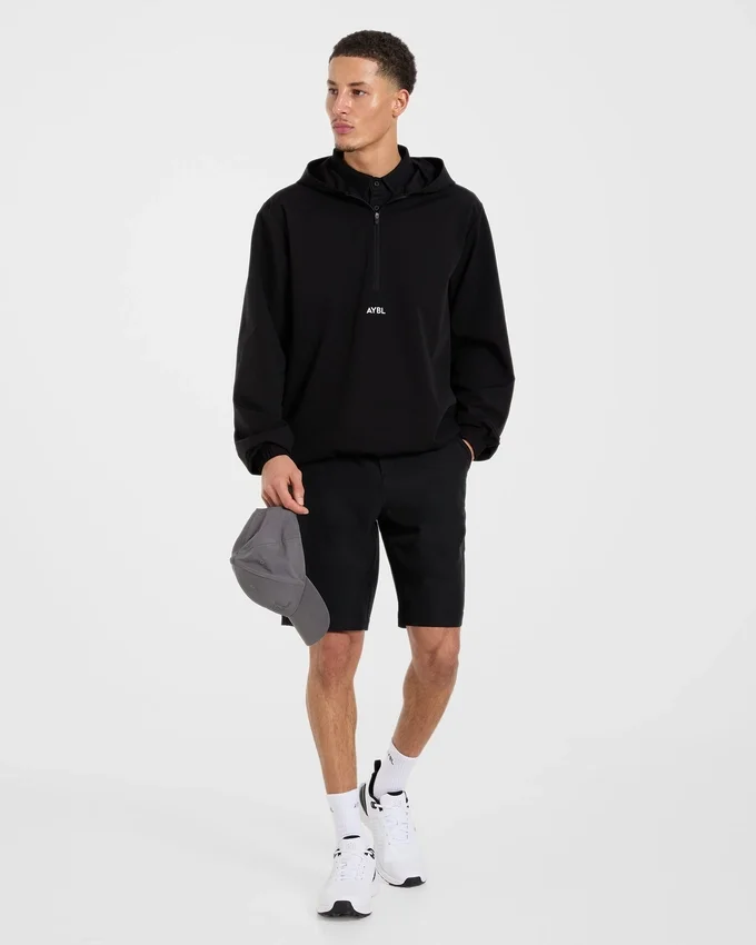 Precision 1/4-Reißverschluss-Windpullover
