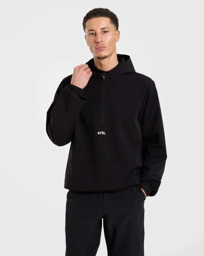 Precision 1/4-Reißverschluss-Windpullover