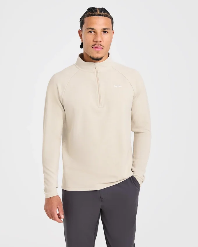 Precision Hybrid Pullover mit 1/4-Reißverschluss