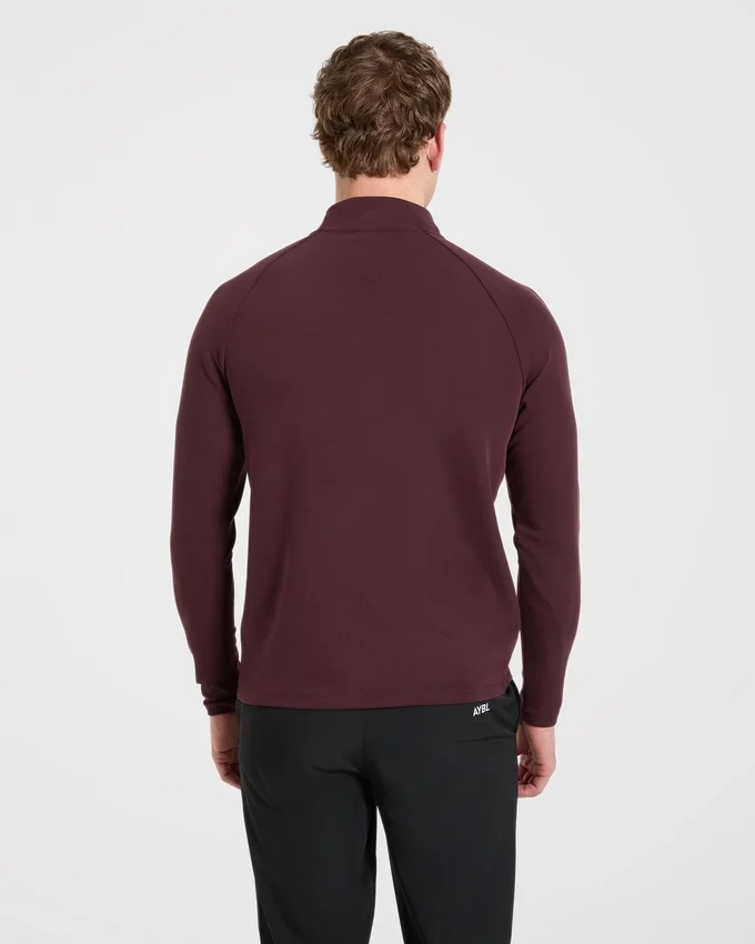 Precision Hybrid Pullover mit 1/4-Reißverschluss