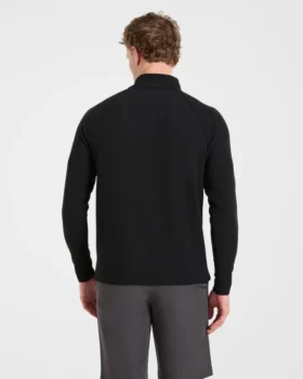 Precision Hybrid Pullover mit 1/4-Reißverschluss