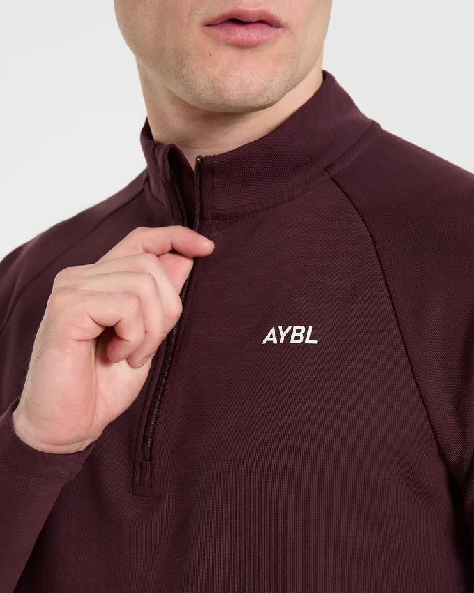 Precision Hybrid Pullover mit 1/4-Reißverschluss