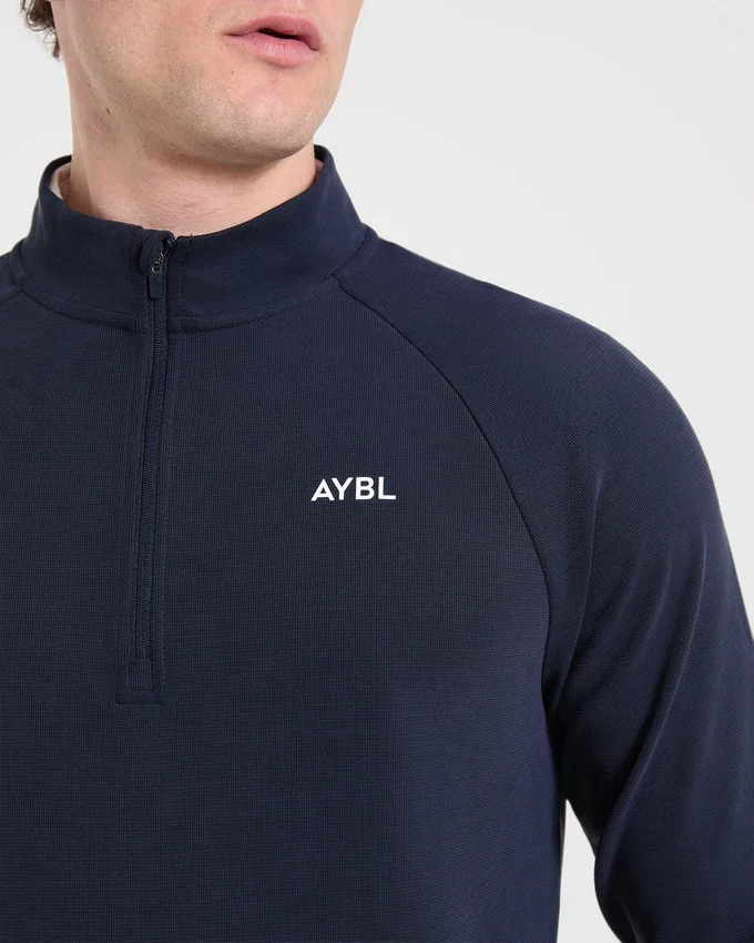 Precision Hybrid Pullover mit 1/4-Reißverschluss