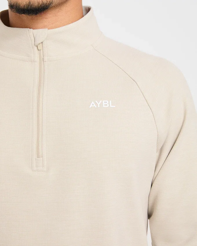 Precision Hybrid Pullover mit 1/4-Reißverschluss