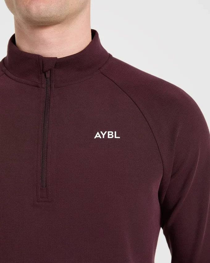 Precision Hybrid Pullover mit 1/4-Reißverschluss