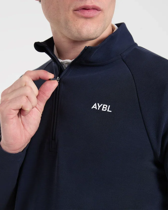 Precision Hybrid Pullover mit 1/4-Reißverschluss