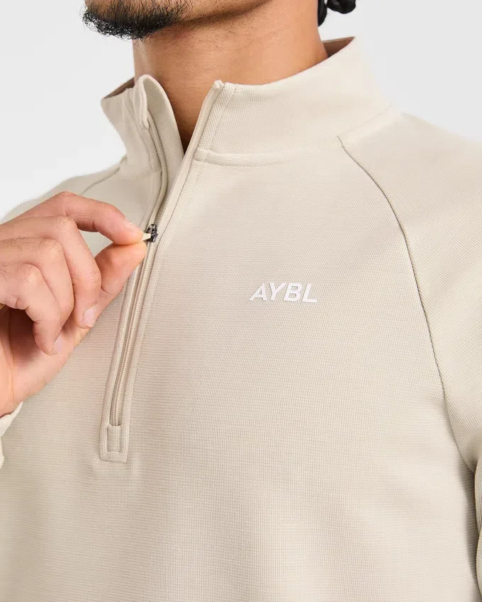 Precision Hybrid Pullover mit 1/4-Reißverschluss