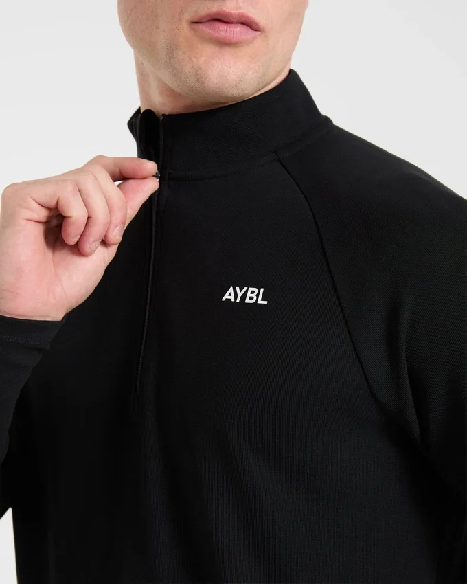 Precision Hybrid Pullover mit 1/4-Reißverschluss