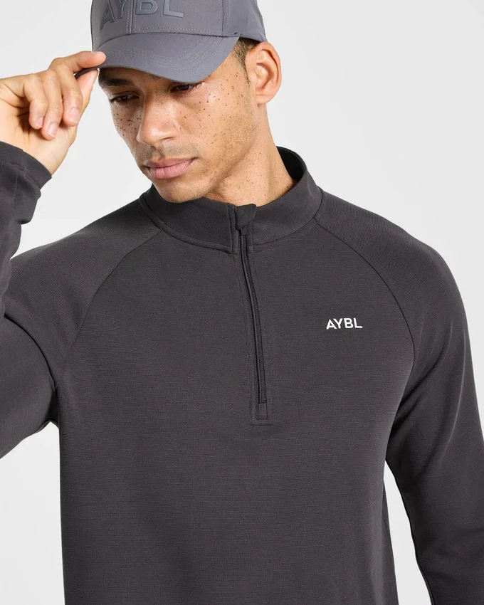 Precision Hybrid Pullover mit 1/4-Reißverschluss