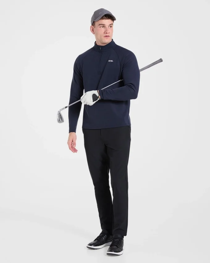 Precision Hybrid Pullover mit 1/4-Reißverschluss