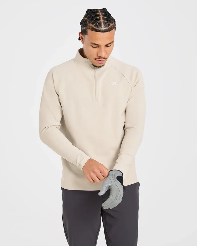 Precision Hybrid Pullover mit 1/4-Reißverschluss