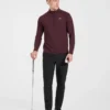 Precision Hybrid Pullover mit 1/4-Reißverschluss
