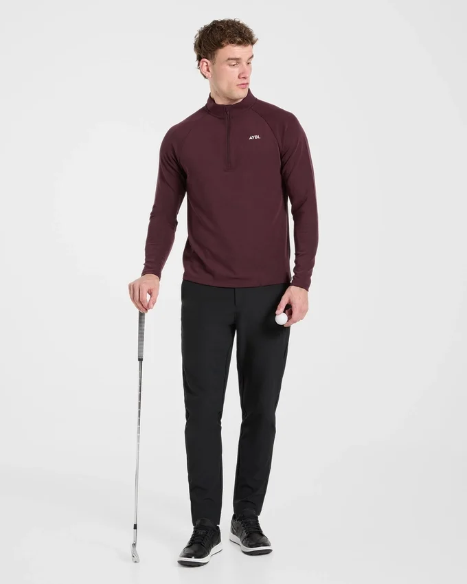 Precision Hybrid Pullover mit 1/4-Reißverschluss