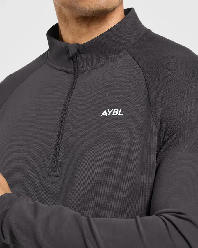Precision Hybrid Pullover mit 1/4-Reißverschluss
