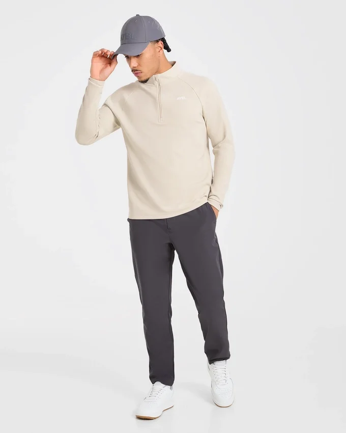 Precision Hybrid Pullover mit 1/4-Reißverschluss
