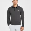 Precision Langarm-Pullover mit Kragen