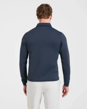 Precision Langarm-Pullover mit Kragen