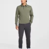 Precision Langarm-Pullover mit Kragen
