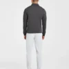 Precision Langarm-Pullover mit Kragen