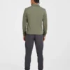 Precision Langarm-Pullover mit Kragen