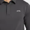 Precision Langarm-Pullover mit Kragen