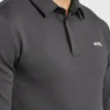 Precision Langarm-Pullover mit Kragen